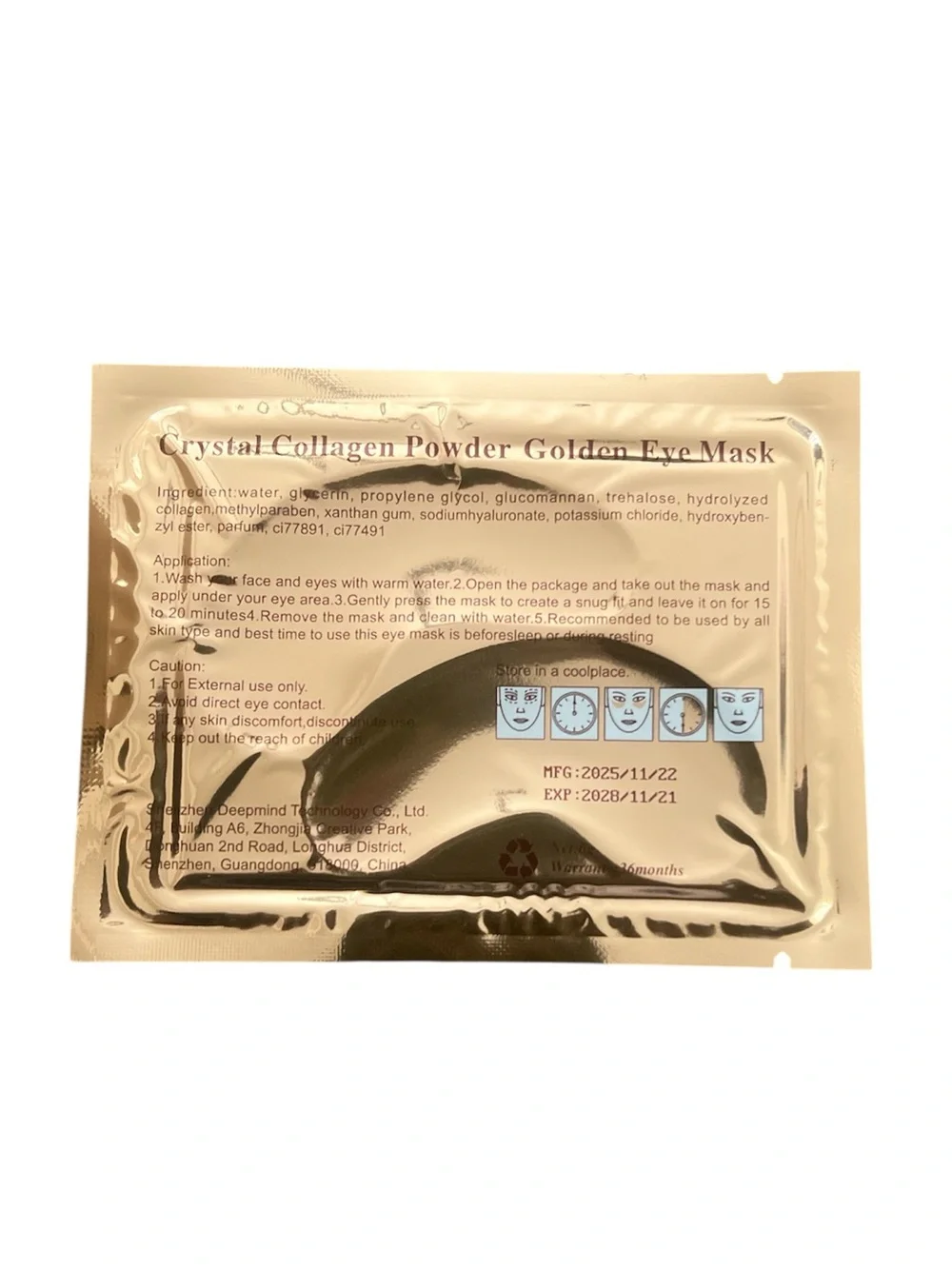 10 Piece Olauty Golden Eye Pads & Cherry Blossom Lip Masks  (SET FOR BUY NOW)